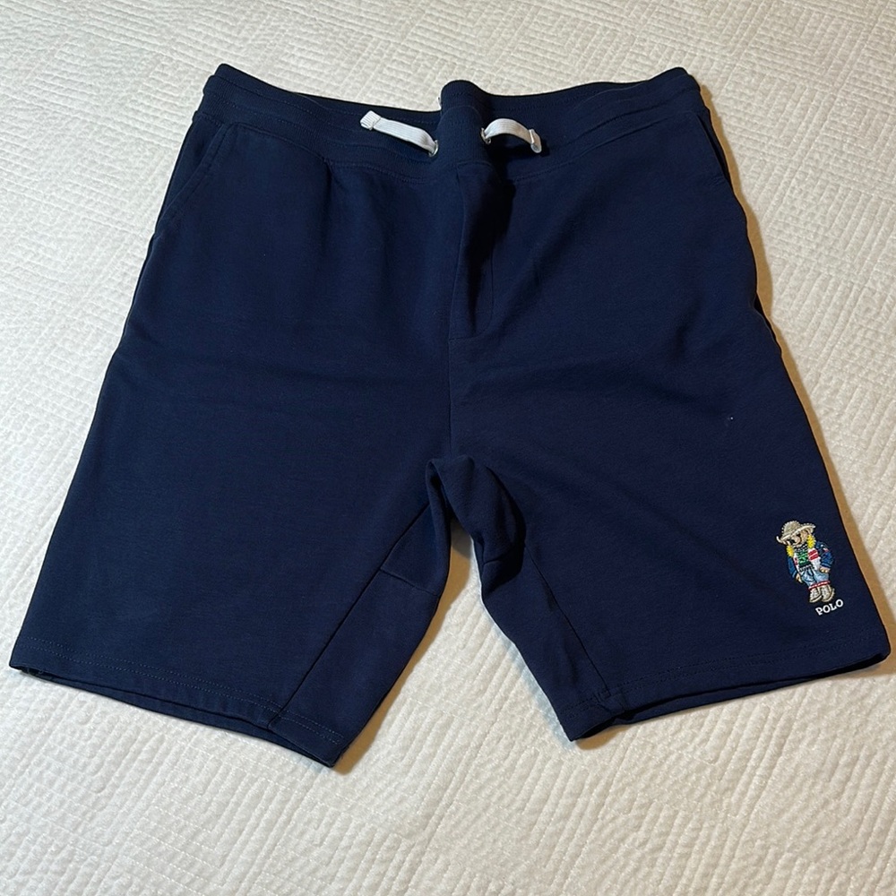 Ralph Lauren Polo Embroidered Bear Dark Blue Shorts 3 XL